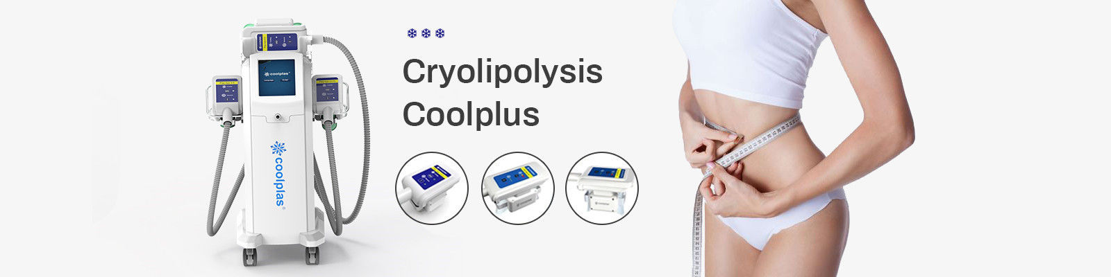 기계를 체중을 줄이는 Cryolipolysis